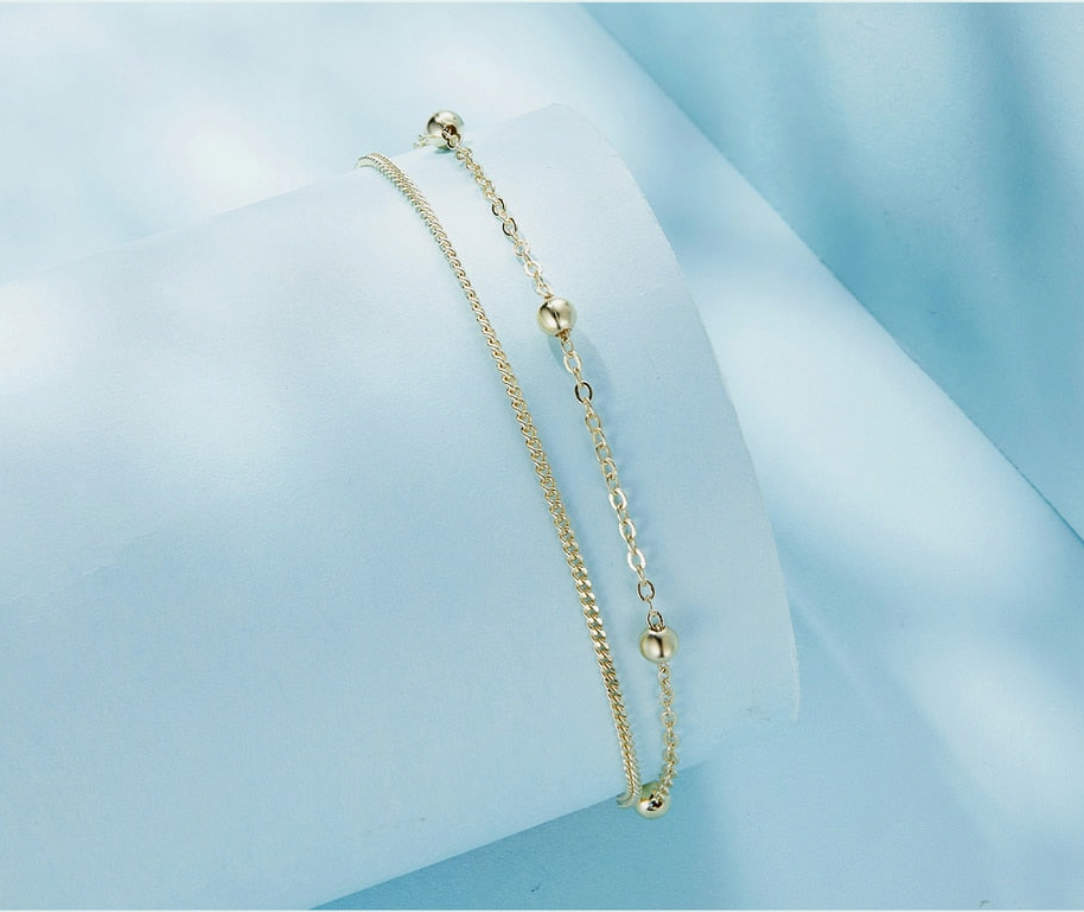 Double Layers Chain Bracelet