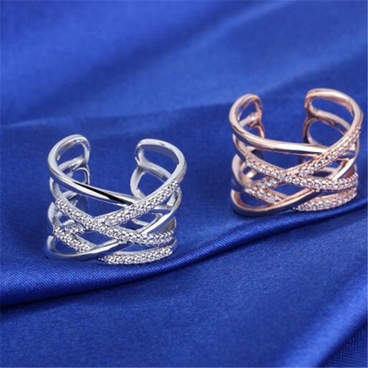 Multi-layer Line Cross Ring