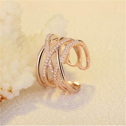 Multi-layer Line Cross Ring