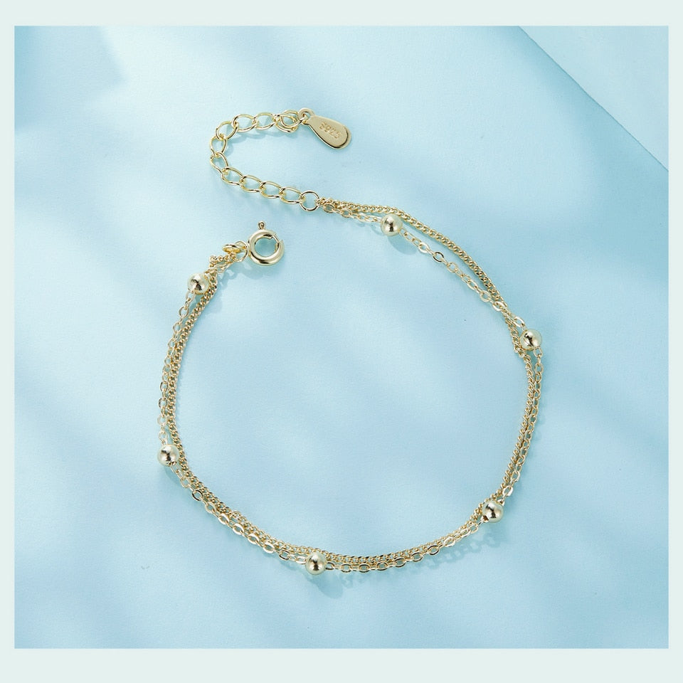 Double Layers Chain Bracelet