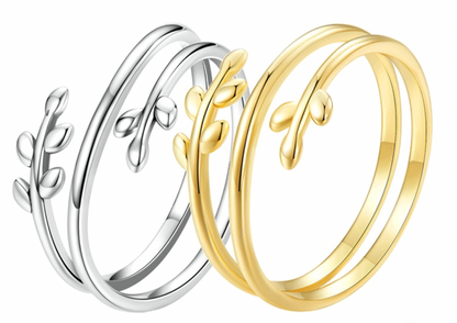 Multi-Layer Leaf Ring!