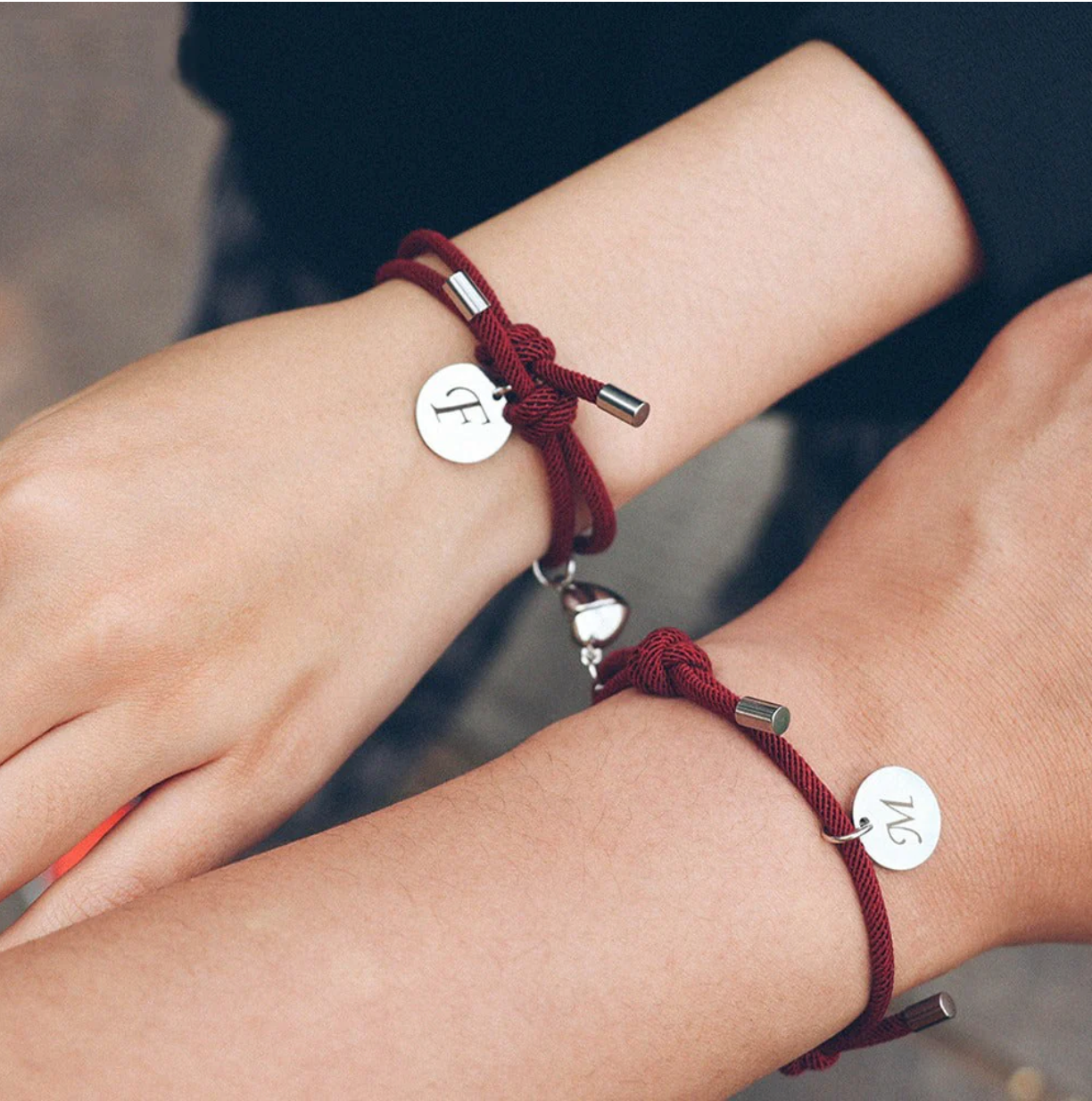 Engraved Love Letter Bracelet