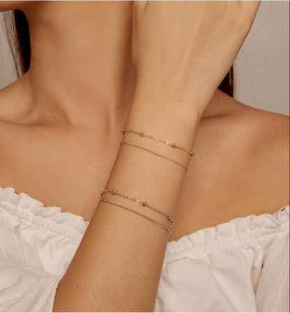 Double Layers Chain Bracelet